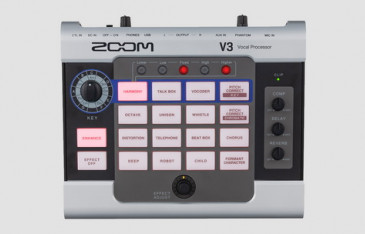 Megjelent a Zoom V3 multieffekt ének processzor