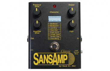 Megjelent a Tech 21 SansAmp Classic Reissue