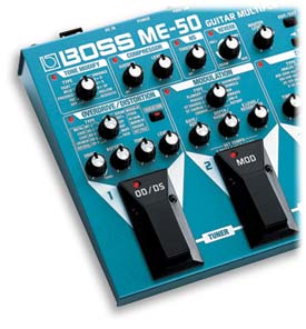 Zeneszmagazin Online Boss Me 50 Gitar Multieffekt